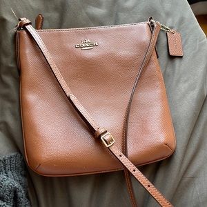 Coach Brown Crossbody Leather bag